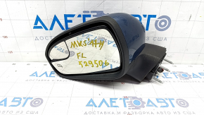 Side mirror left Ford Fusion mk5 13-20 5 pins, blue FT, heated