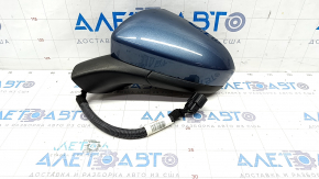 Side mirror left Ford Fusion mk5 13-20 5 pins, blue FT, heated