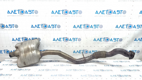 Audi A6 C7 16-18 rest 2.0 exhaust pipe is dented