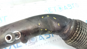 Audi A6 C7 16-18 rest 2.0 exhaust pipe is dented