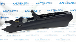 Central console Ford Fusion mk5 17-20 black, under air duct, without air duct, scratches