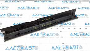 Door sill trim front left inner Nissan Maxima A36 16 - black, worn