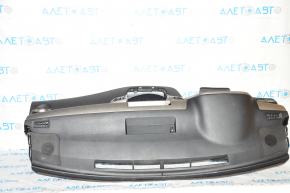 Torpedo front panel without AIRBAG Toyota Rav4 13-15 black scratches broken fastener