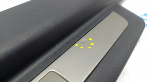 Door sill trim front left Lexus RX350 RX450h 10-15 black with chrome trim, bumpers