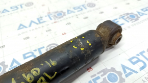 Shock absorber rear left Infiniti JX35 QX60 13- with support, rusty, dented