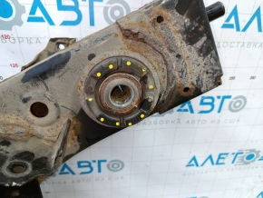 Rear subframe of Infiniti JX35 QX60 13- AWD is rusty, 3 silent parts are torn, 2 silent parts are cracked