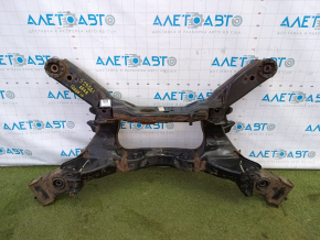 Rear subframe of Infiniti JX35 QX60 13- AWD is rusty, 3 silent parts are torn, 2 silent parts are cracked