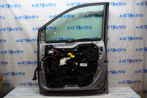 Door assembly front right Dodge Grand Caravan 11-20 silver PSC, butts