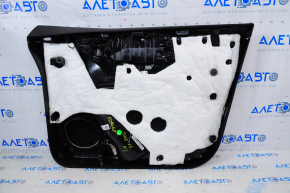 Door trim card front left Tesla Model X 16-21 beige+black, carbon molding, scratches, for dry cleaning
