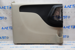 Door trim card rear left Dodge Grand Caravan 11-20 gray with black insert, scratches, pressed fastening