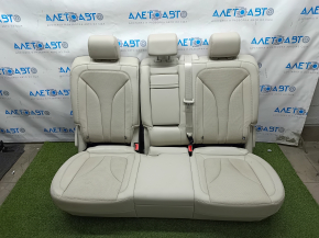 Rear row of seats 2 row Lincoln Nautilus 19-20 with heating, leather beige