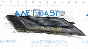 Front bumper grille right Ford Fusion mk5 17-18 without fog lights, blue, sand