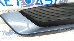 Front bumper grille left Ford Fusion mk5 17-18 without fog lights, blue, sand