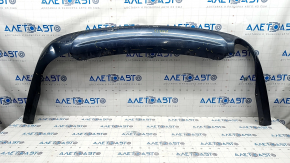 Rear bumper lip Ford Fusion mk5 13-18 for 1 pipe, dented, worn