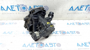 Cooling pump with thermostat housing assembly Audi A6 C7 16-18 2.0T