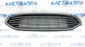 Grille radiator grill assembly with frame Ford Fusion mk5 17-18 sand