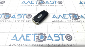 Key smart Ford Fusion mk5 17-20 4 buttons, without autostart, scratches, worn