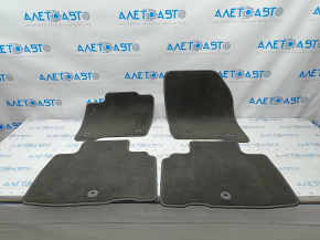 Set of floor mats for Lincoln Nautilus 19-23 brown cloth