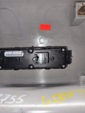 Dodge Grand Caravan 11-20 front light, gray, without sunroof, with 4-button control, scratches