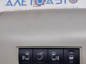 Dodge Grand Caravan 11-20 front light, gray, without sunroof, with 4-button control, scratches
