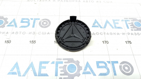 Center cap for Mercedes GLC 16-22 75/70mm disk black