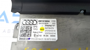 Monitor, display, navigation Audi A4 B9 17- 7" scratches