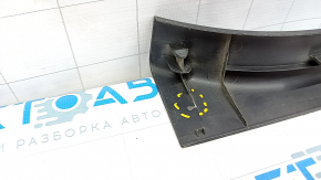 Front right door sill trim Nissan Leaf 13-17 black, broken fastening