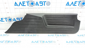 Door sill trim inner rear left Nissan Pathfinder 13-20 black, worn