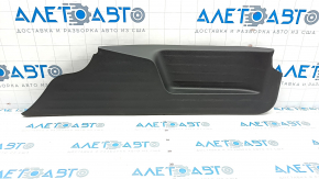Door sill trim inner rear left Nissan Pathfinder 13-20 black, worn
