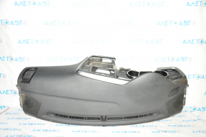 Kia Optima 11-13 front dashboard without airbag, beige side trims, scratches