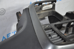 Kia Optima 11-13 front dashboard without airbag, beige side trims, scratches