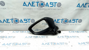 Side mirror left Mazda 6 13-16 6 pins, BSM, silver, scratches