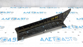 Door sill outer rear left Infiniti FX35 FX45 03-08 black, with chrome trim, scratches