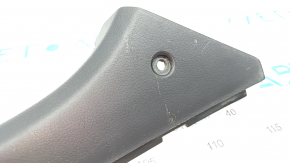 Door sill outer rear left Infiniti FX35 FX45 03-08 black, with chrome trim, scratches