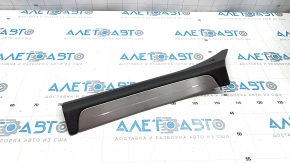 Infiniti FX35 FX45 03-08 black outer door sill trim with chrome trim