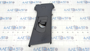 Center pillar trim upper belt right Audi A4 B9 17- black, scratches
