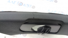 Center pillar trim upper belt right Audi A4 B9 17- black, scratches