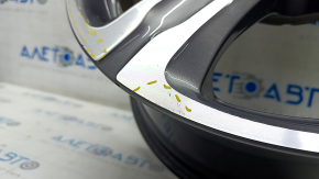 Wheel disk R18 x 8J Mercedes GLC 16-22 light curb