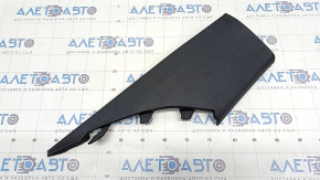 Rear pillar trim left Audi A4 B9 17 - black, worn