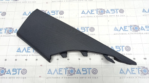 Right rear pillar trim Audi A4 B9 17 - black, worn