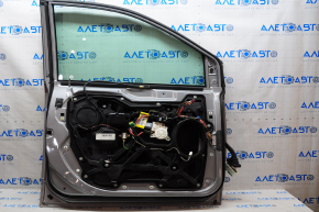Door assembly front left Dodge Grand Caravan 11-20 silver PSC, butt