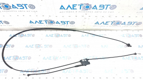 Hood Lock Release Cable 2 Parts Audi A6 C7 12-18
