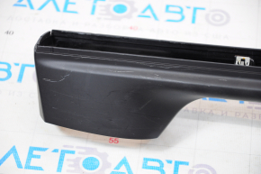 Driver's Seat Bracket Cover Left Tesla Model X 16-21 Assembled Black Scratches