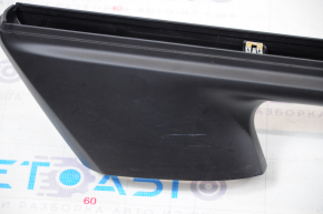 Driver's Seat Bracket Cover Left Tesla Model X 16-21 Assembled Black Scratches