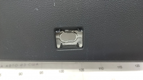 Console central armrest Audi A4 B9 17-19 black, leather, beige armrest, scratches, missing plugs