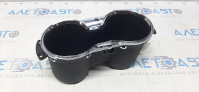 Cup holders of the central console Hyundai Sonata 11-15 minor scratches, pokes on chrome