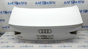 Boot lid Audi A4 B9 17-19 white LY9C, painted