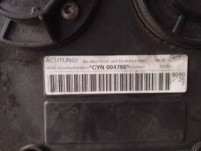 Engine Audi A6 C7 16-18 rest 2.0 CYNB 133k, driftwood, broken valve cover, for spare parts
