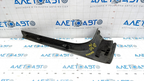 Door sill trim, front right, Infiniti QX30 17- black, worn