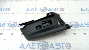 Seat belt guide rear right Audi A4 B9 17- black, broken